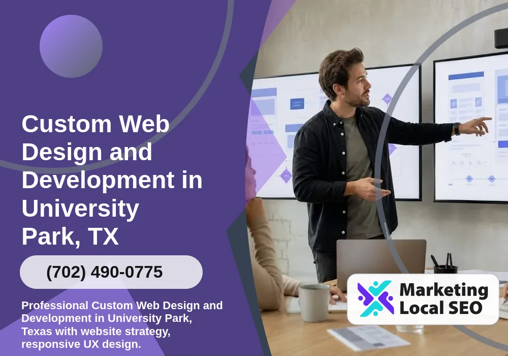 Web Design and Development in University Park, TX