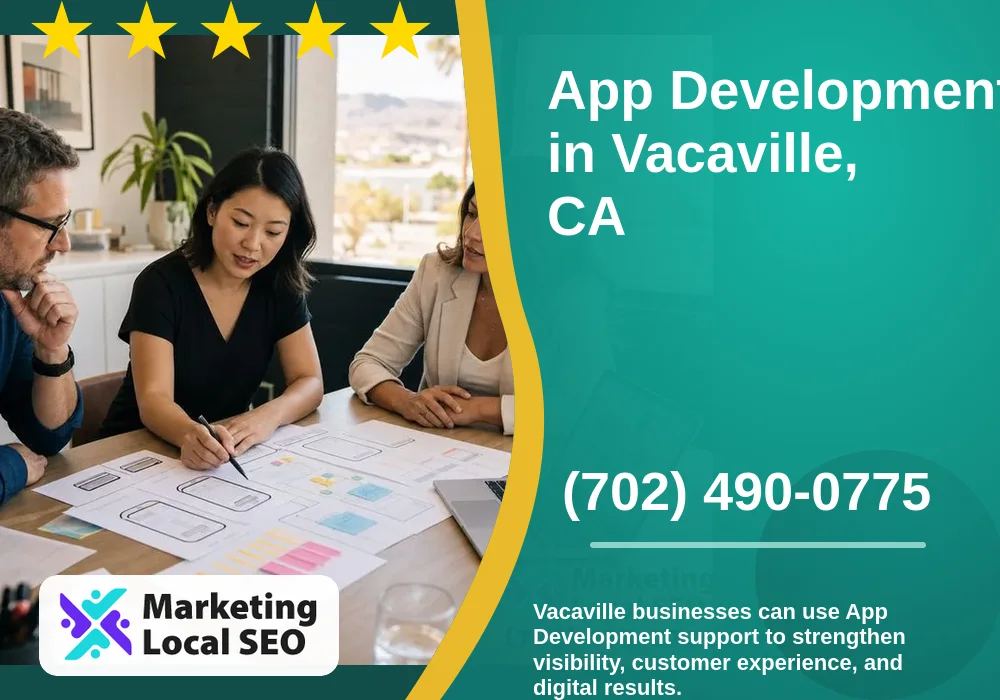 App Development in Vacaville, CA App Development in Vacaville, CA