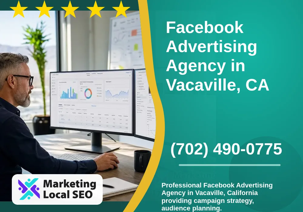 Facebook Advertising in Vacaville, CA