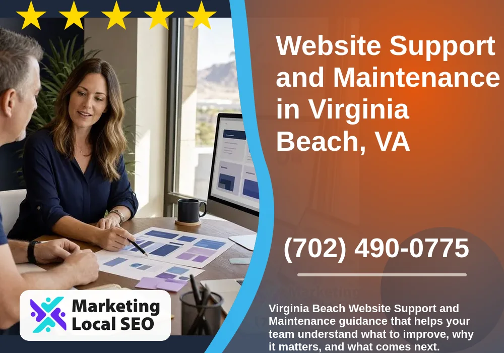 Website Support and Maintenance in Virginia Beach, VA