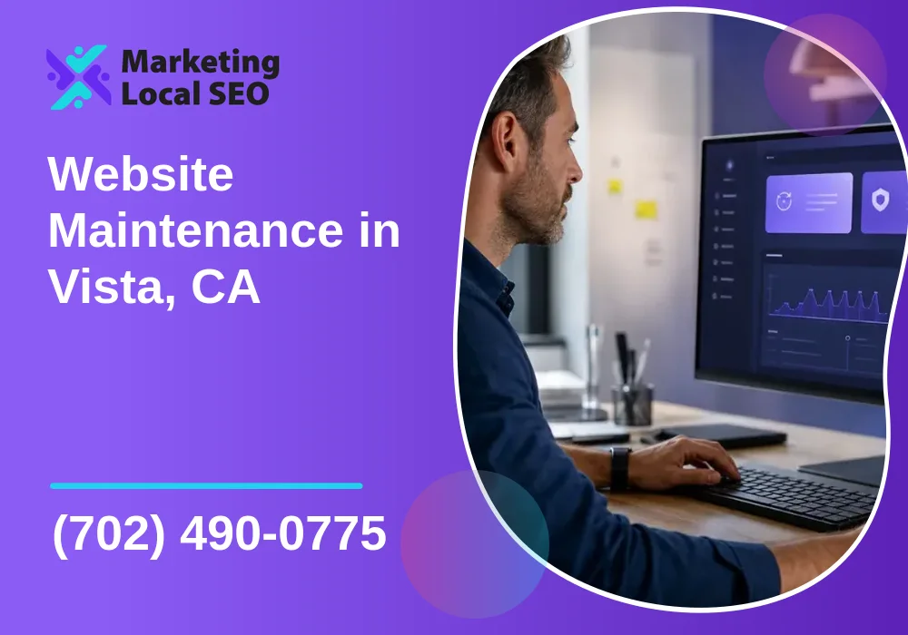 Website Maintenance in Vista, CA Website Maintenance in Vista, CA