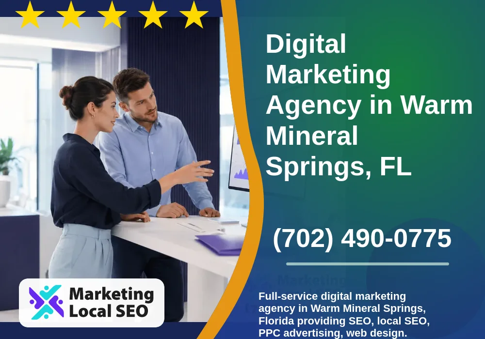 Digital Marketing Agency in Warm Mineral Springs, FL