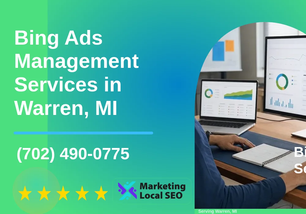 Bing Ads Management Services in Warren, MI