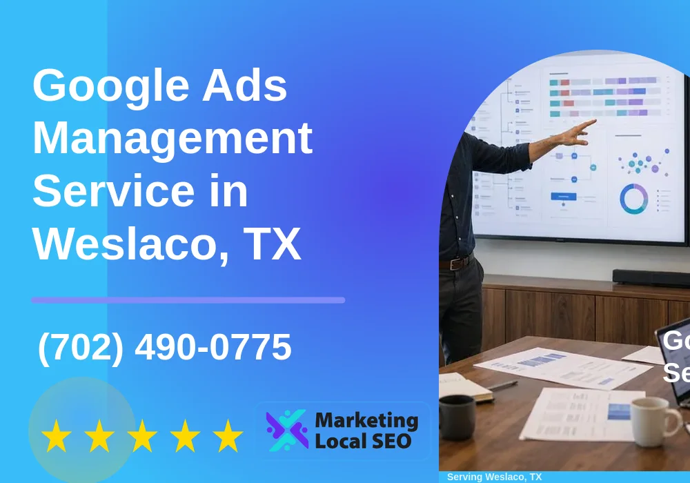 Google Ads Management in Weslaco, TX