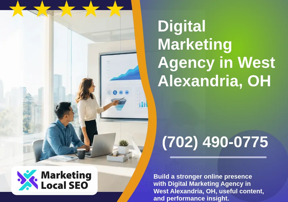 Digital Marketing Agency in West Alexandria, OH