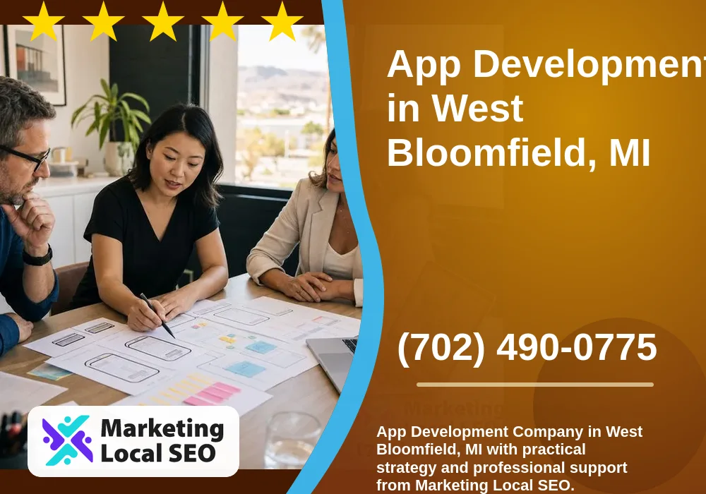 App Development in West Bloomfield, MI