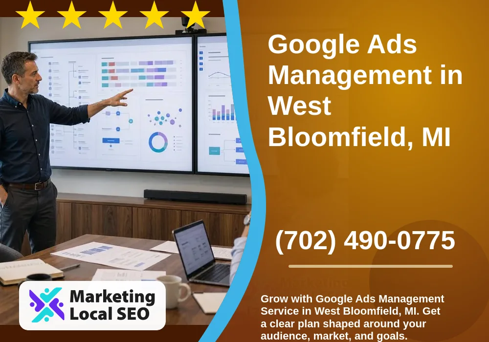 Google Ads Management in West Bloomfield, MI