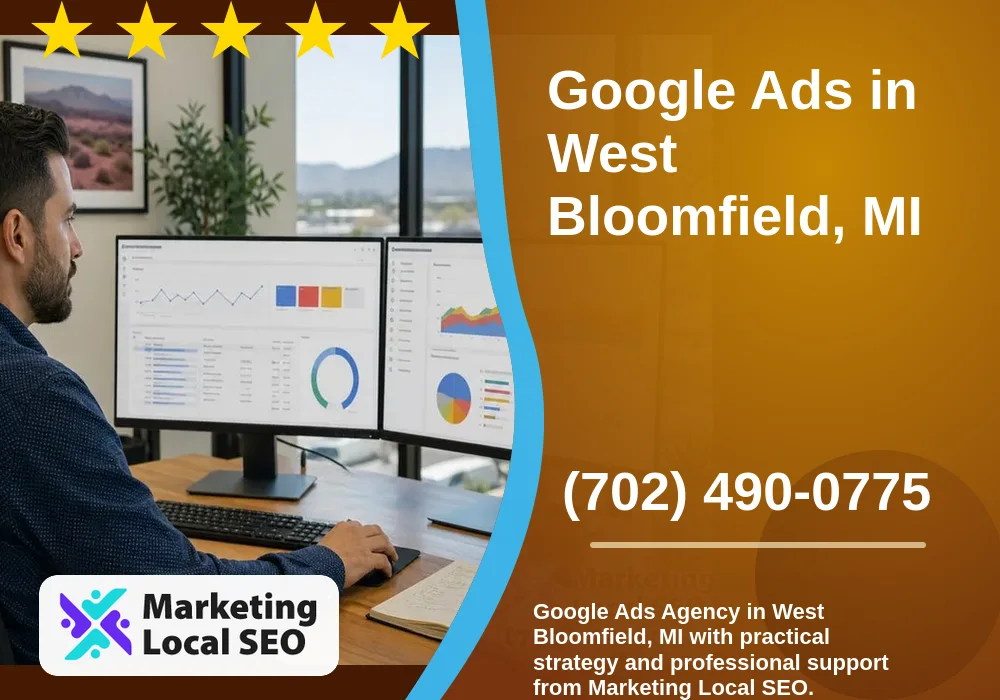Google Ads in West Bloomfield, MI Google Ads in West Bloomfield, MI