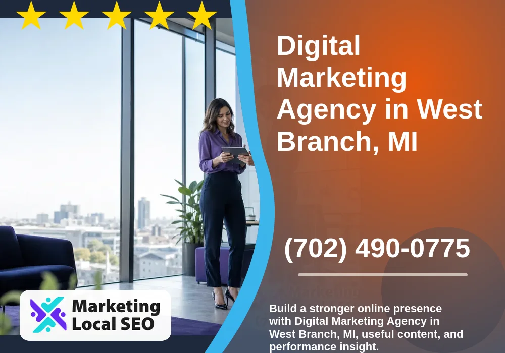 Digital Marketing Agency in West Branch, MI Digital Marketing Agency in West Branch, MI