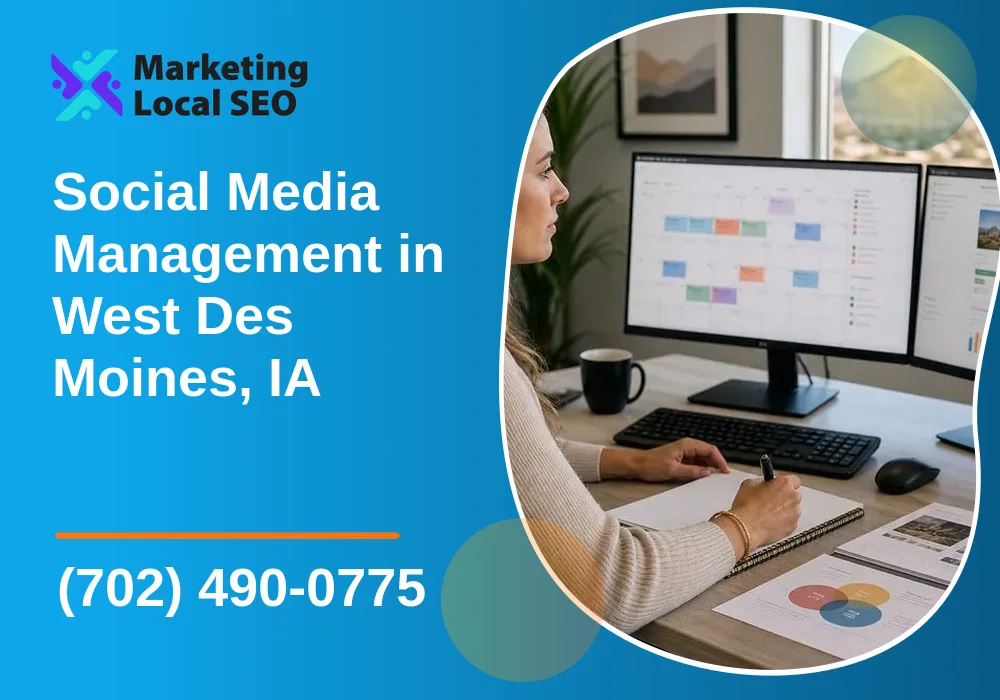 Social Media Management in West Des Moines, IA