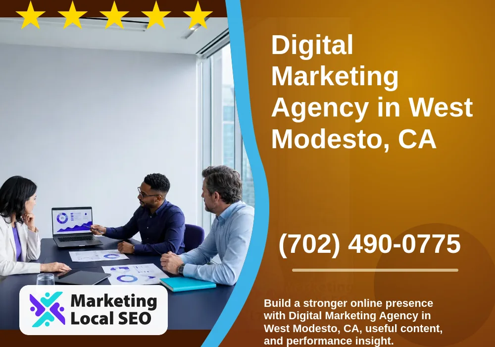 Digital Marketing Agency in West Modesto, CA