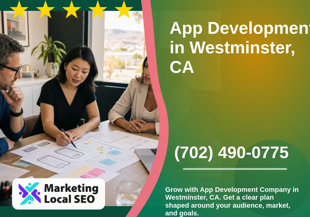 App Development in Westminster, CA