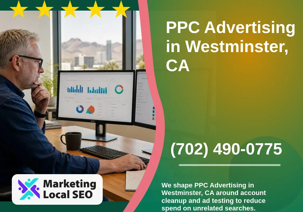 PPC Advertising in Westminster, CA PPC Advertising in Westminster, CA