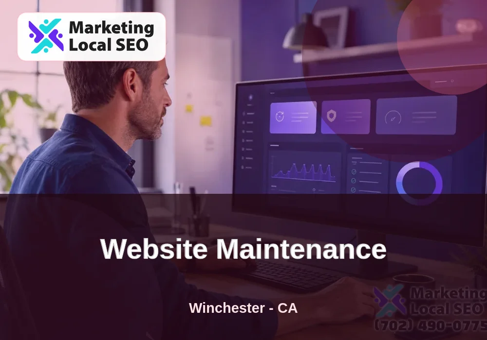Website Maintenance in Winchester, CA