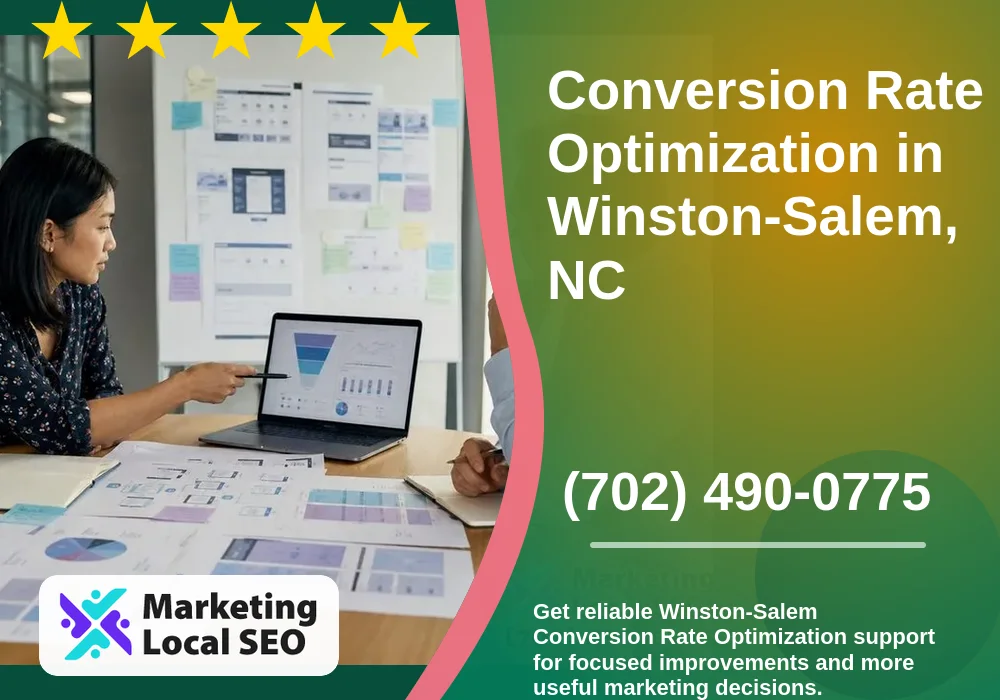Conversion Rate Optimization in Winston-Salem, NC Conversion Rate Optimization in Winston-Salem, NC