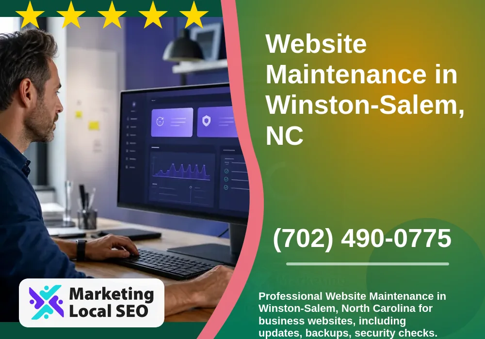 Website Maintenance in Winston-Salem, NC