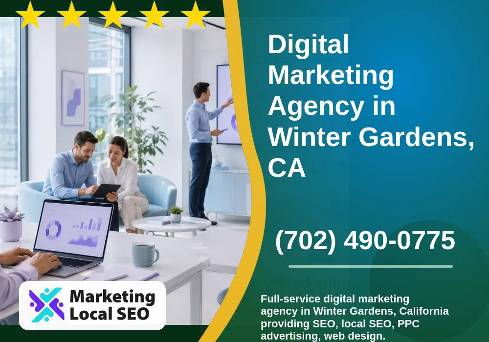 Digital Marketing Agency in Winter Gardens, CA