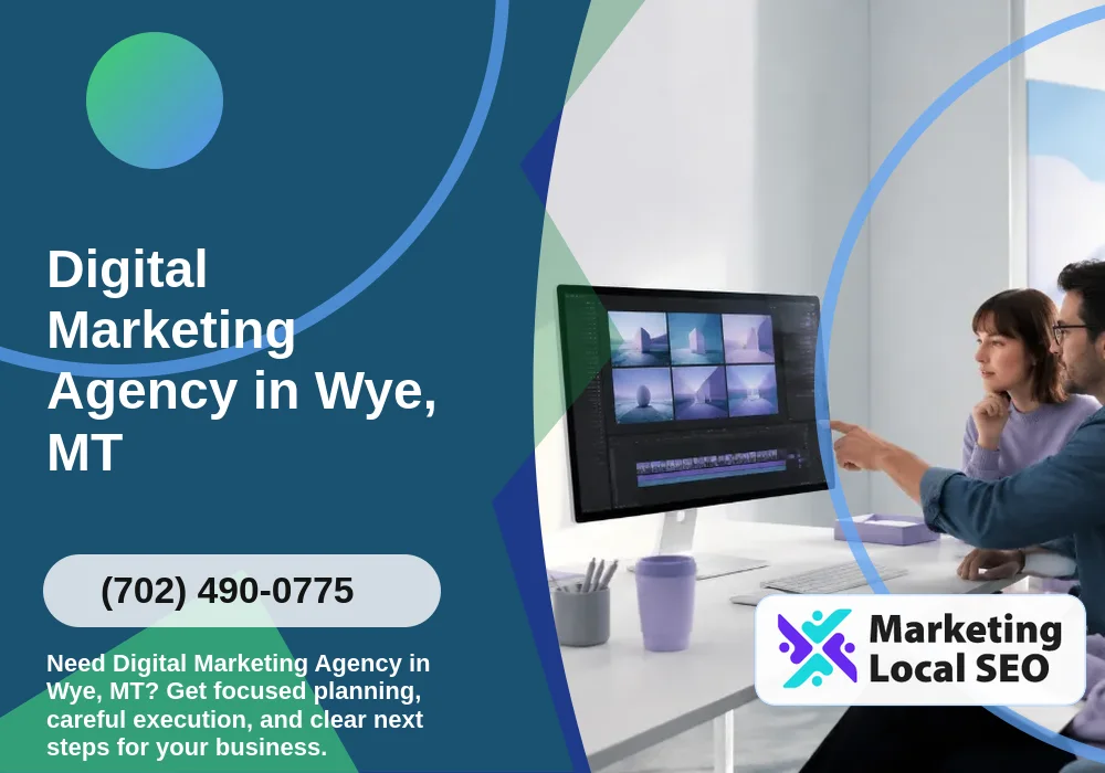 Digital Marketing Agency in Wye, MT
